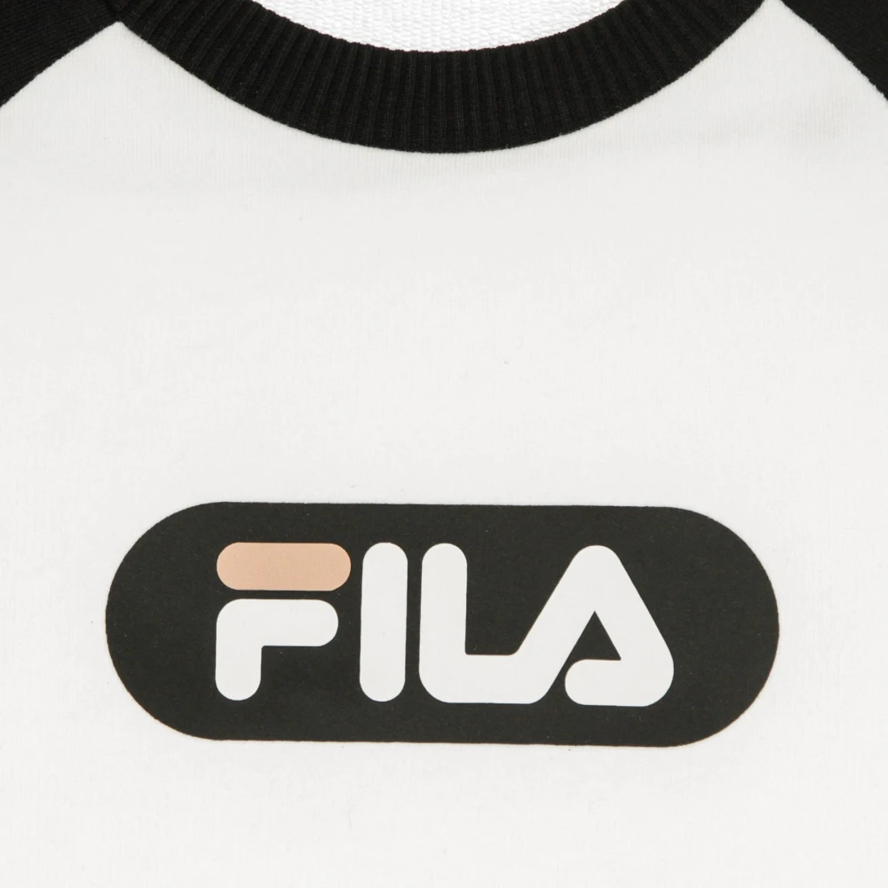 Fila Kleur Blok Cropped Crewneck Sweatshirt Multicolor Dames
