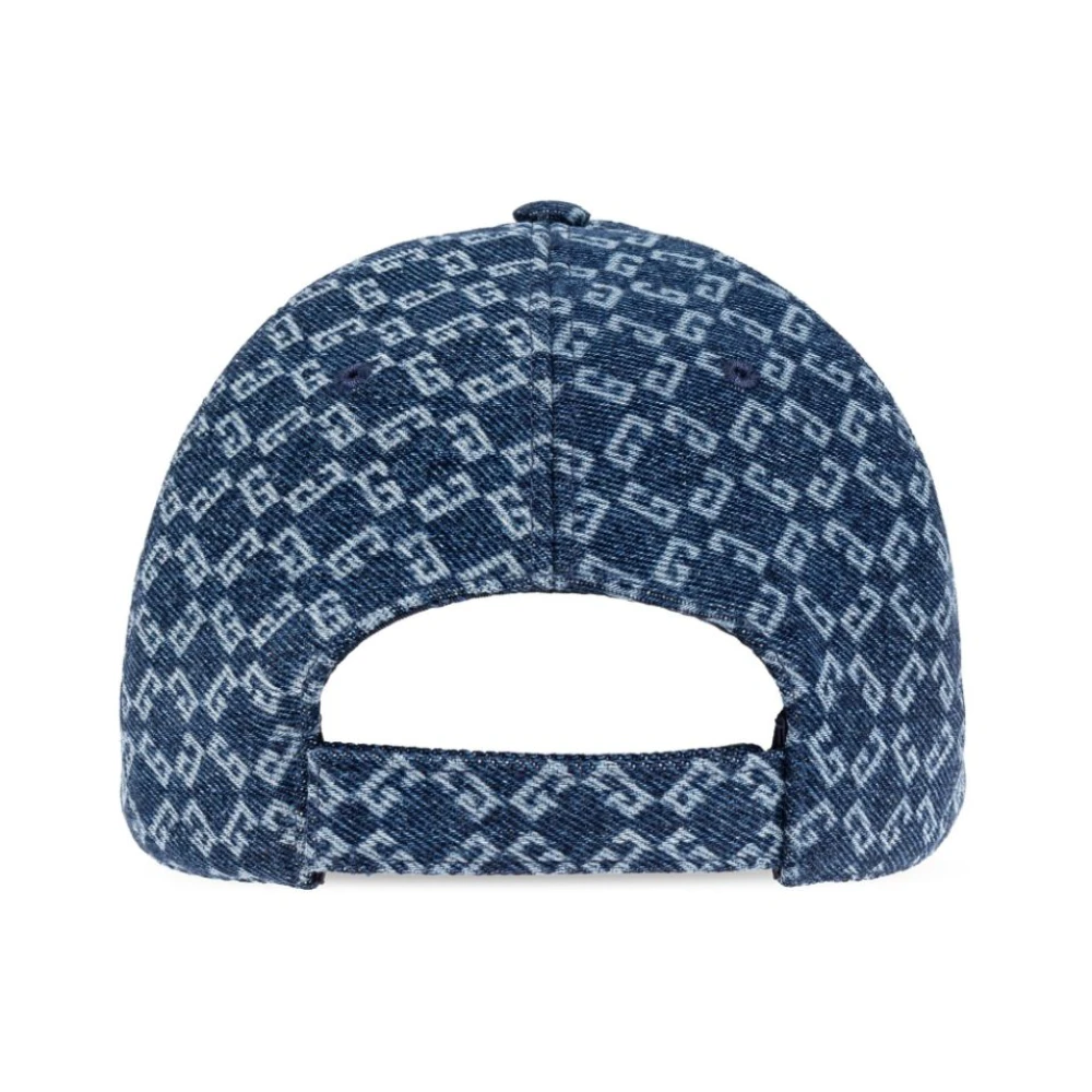 Givenchy Monogram-Jacquard Cap Blue Heren