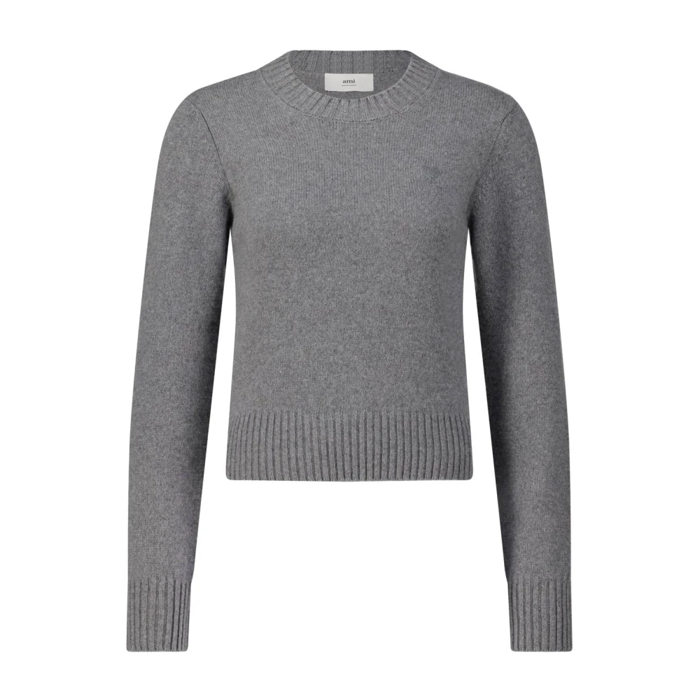 Ami Paris Kasjmier Trui Gray Dames