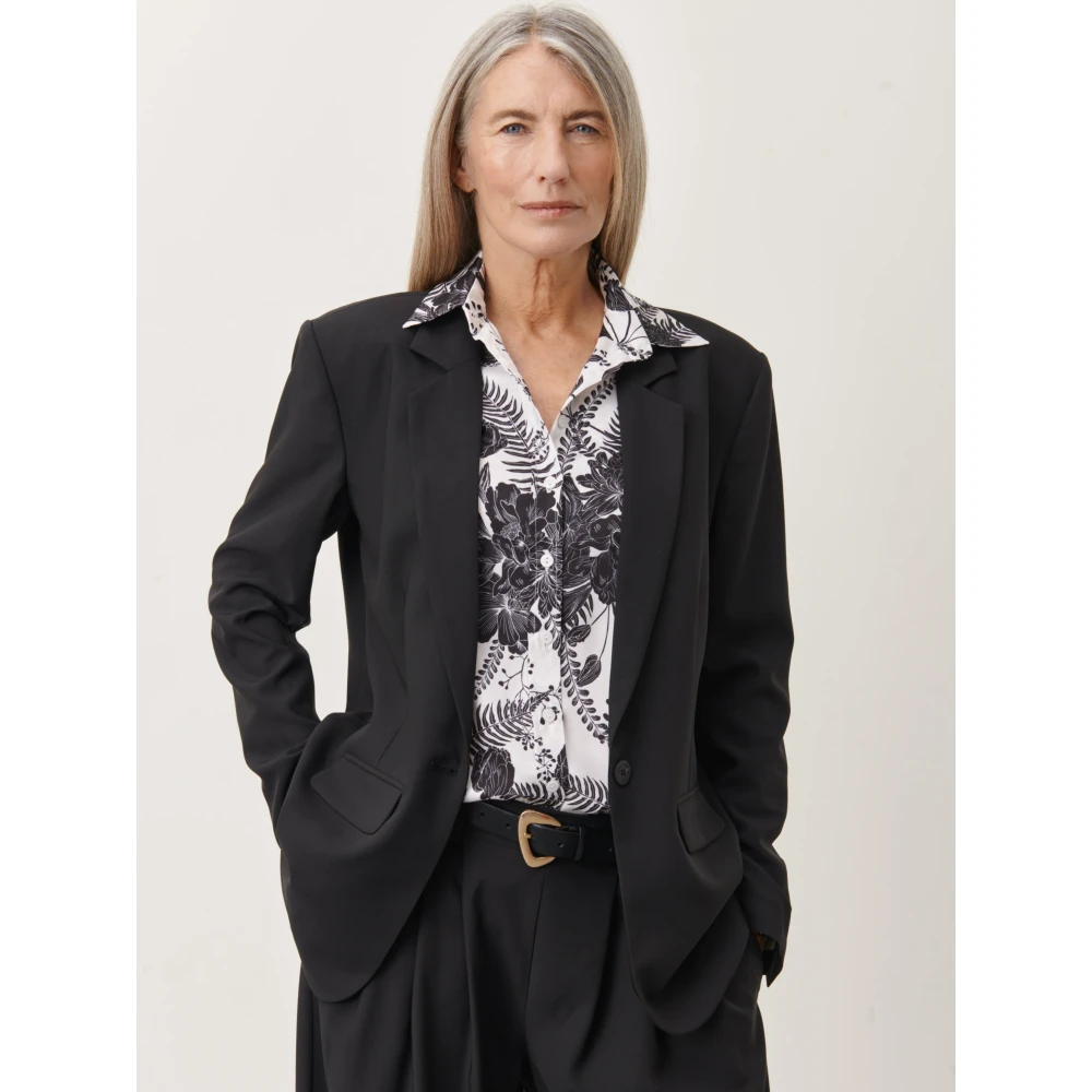 Jane Lushka Zwarte Blazer Lima | Stijlvolle Vrouwen Black Dames