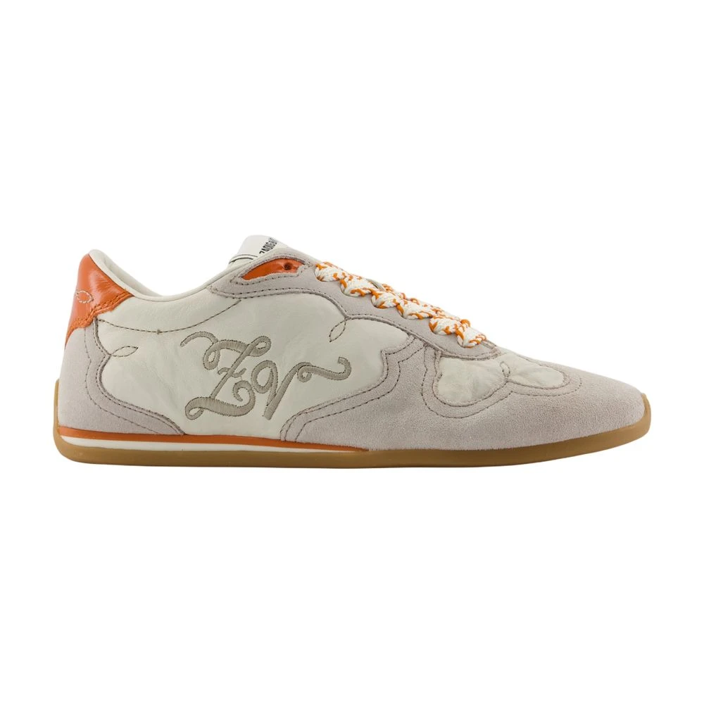 Zadig & Voltaire Dance Vintage Sneakers Dames Schoenen Grijs
