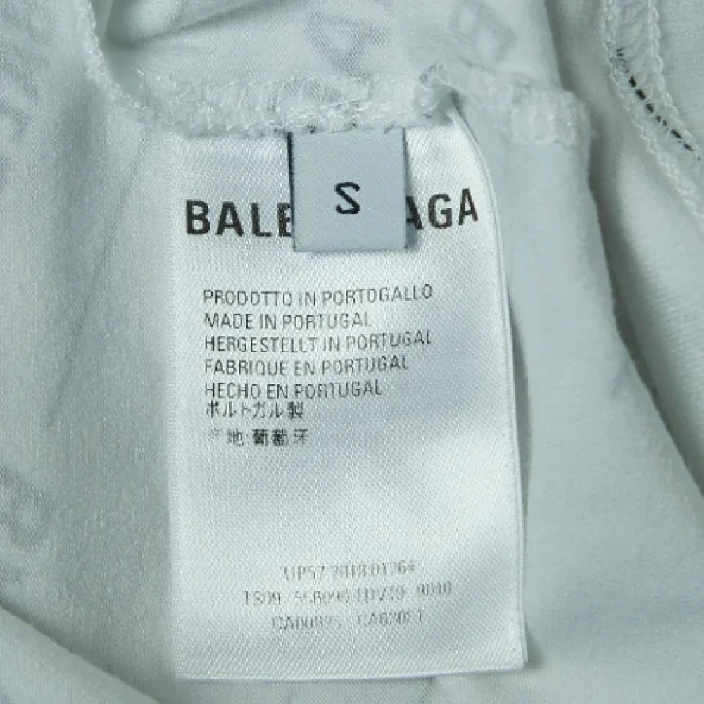 Balenciaga Vintage Pre-owned Fabric tops White Dames