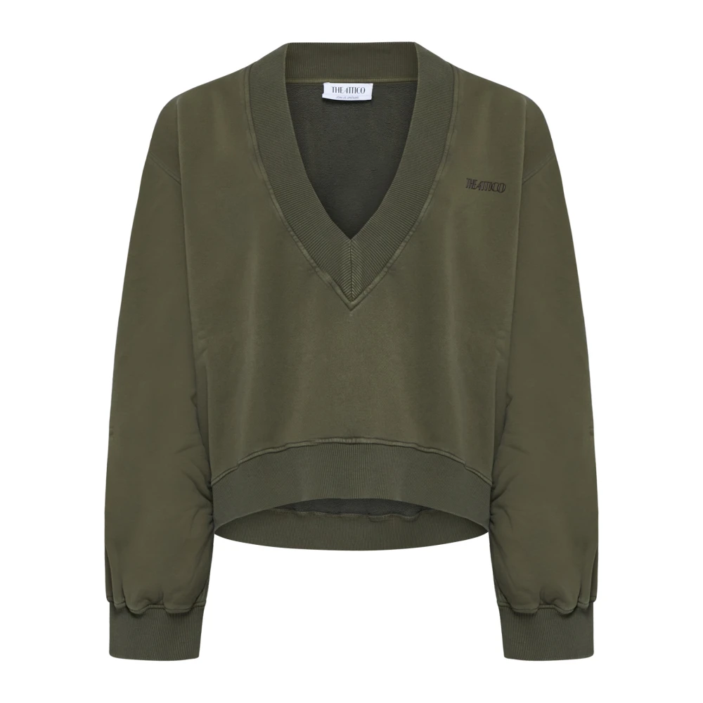 The Attico Stijlvolle Sweaters Collectie Gray Dames