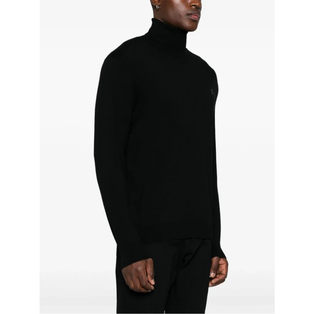 Polo Ralph Lauren Lange Mouw Gebreide Trui Pullover Black Heren