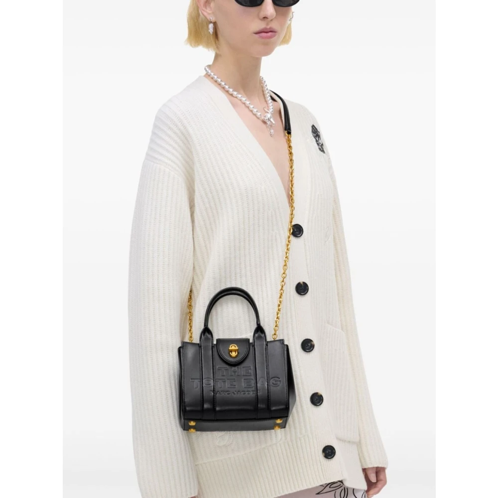 Marc Jacobs The Turnlock Crossbody Tote Tas Black Dames