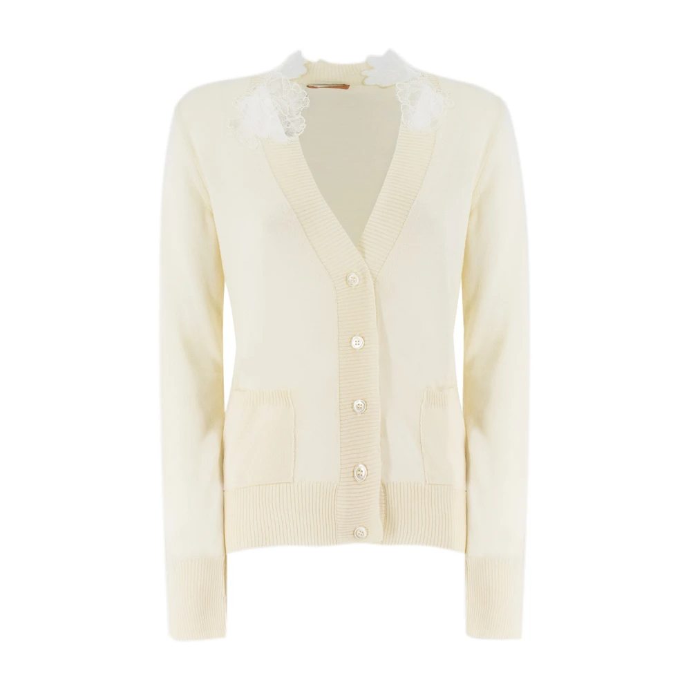 Knitwear > Cardigans - - Ermanno Scervino - Modalova