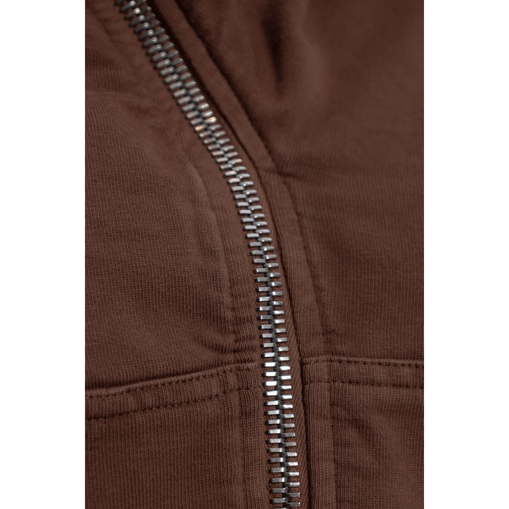 Rick Owens Mountain Sweatshirt Brown Dames