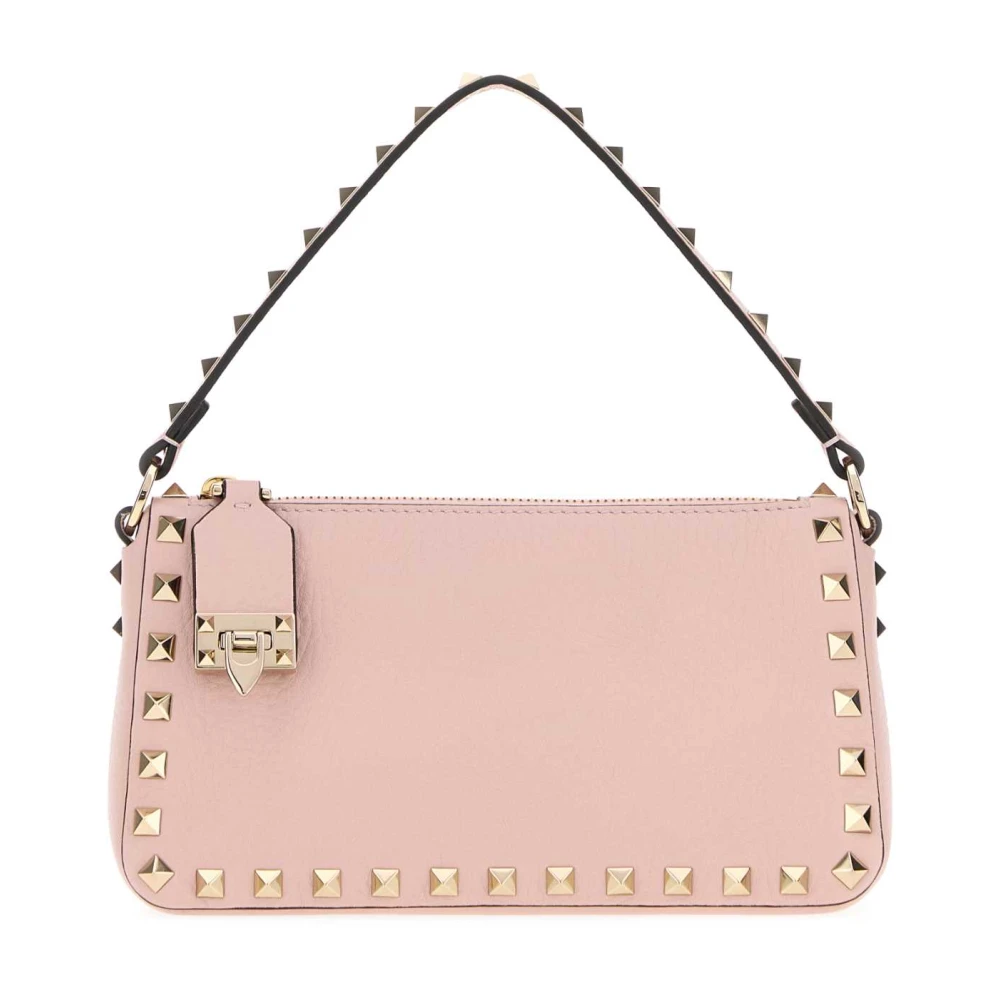 Valentino Garavani Pink Small Rockstud Crossbody Bag - Female - Handbags - One Size - Bags