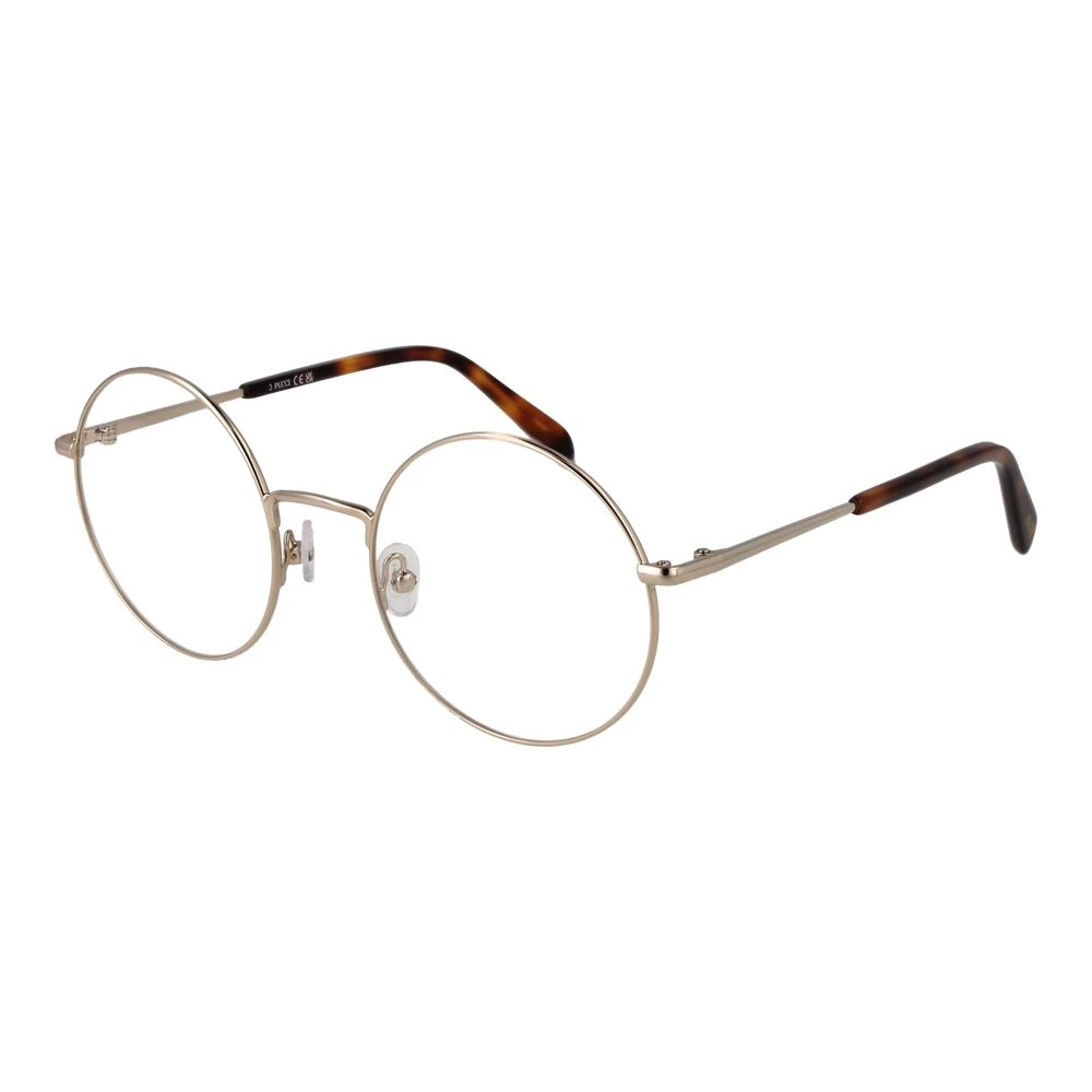 Pucci Women's Yellow Glasses, One Size, Gold Optical Frames Round Style