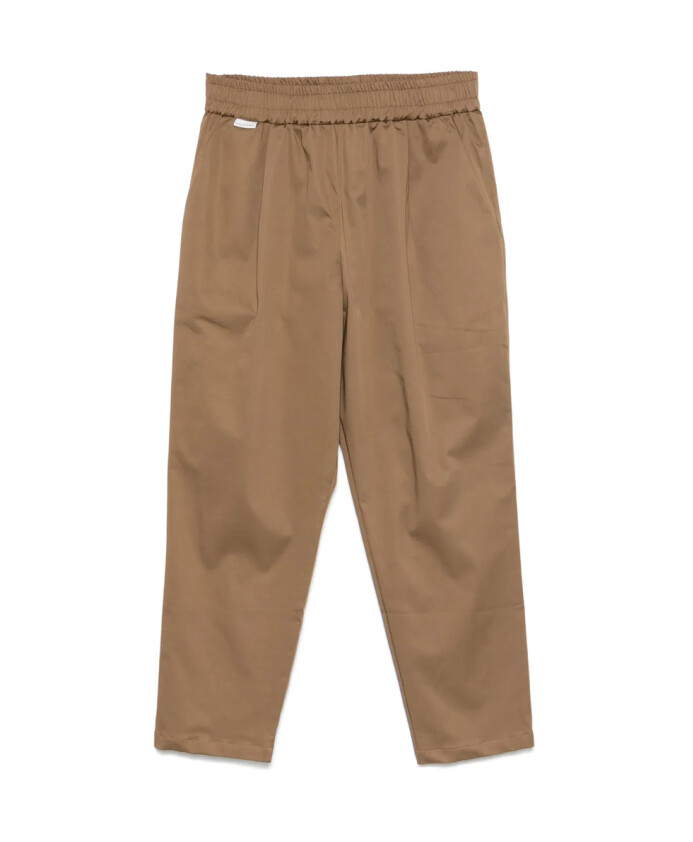 caramel-brown-elasticated-waistband-pants