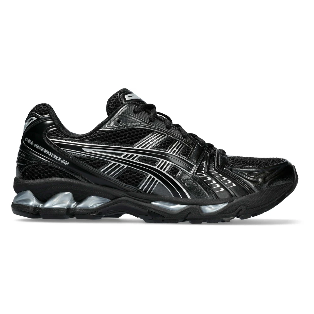 Asics Platte zwarte schoenen Heren Schoenen