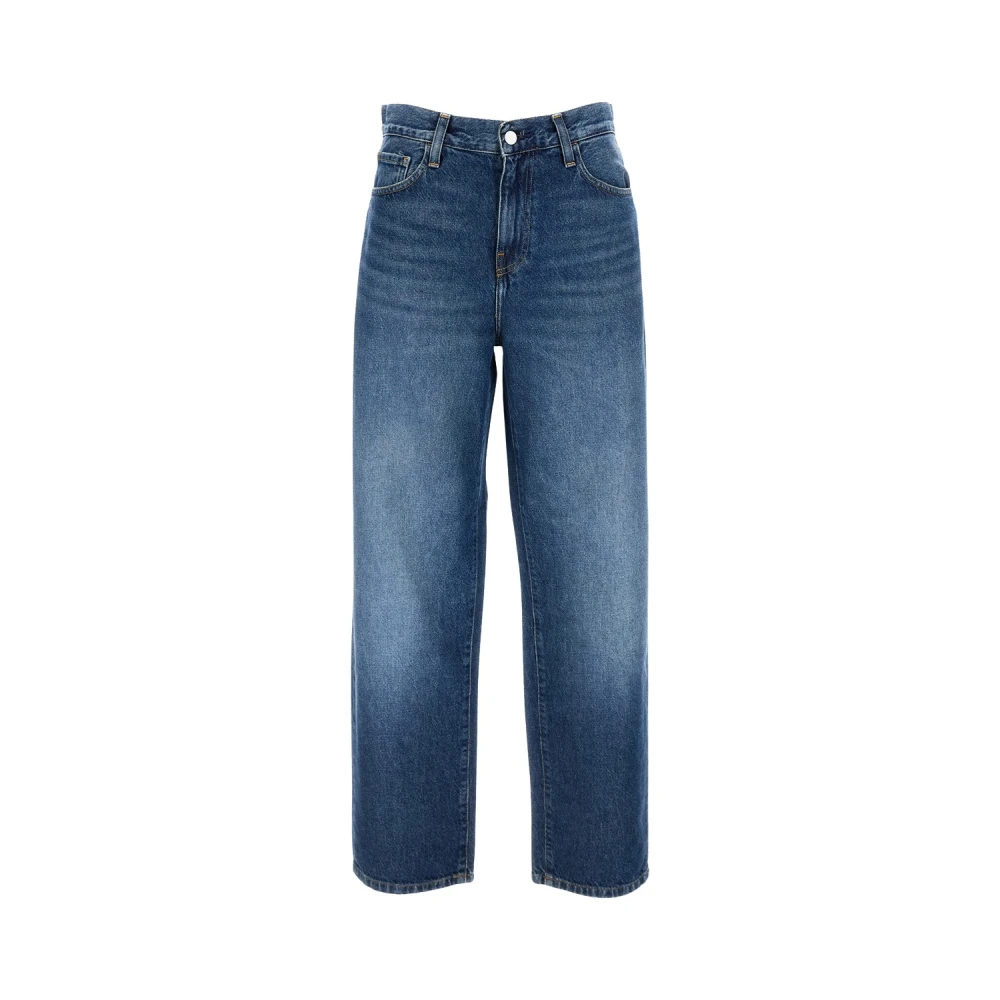 Carhartt Wip Women's Blue Straight Jeans - Straight Fit Jeans - W27 - Jeans