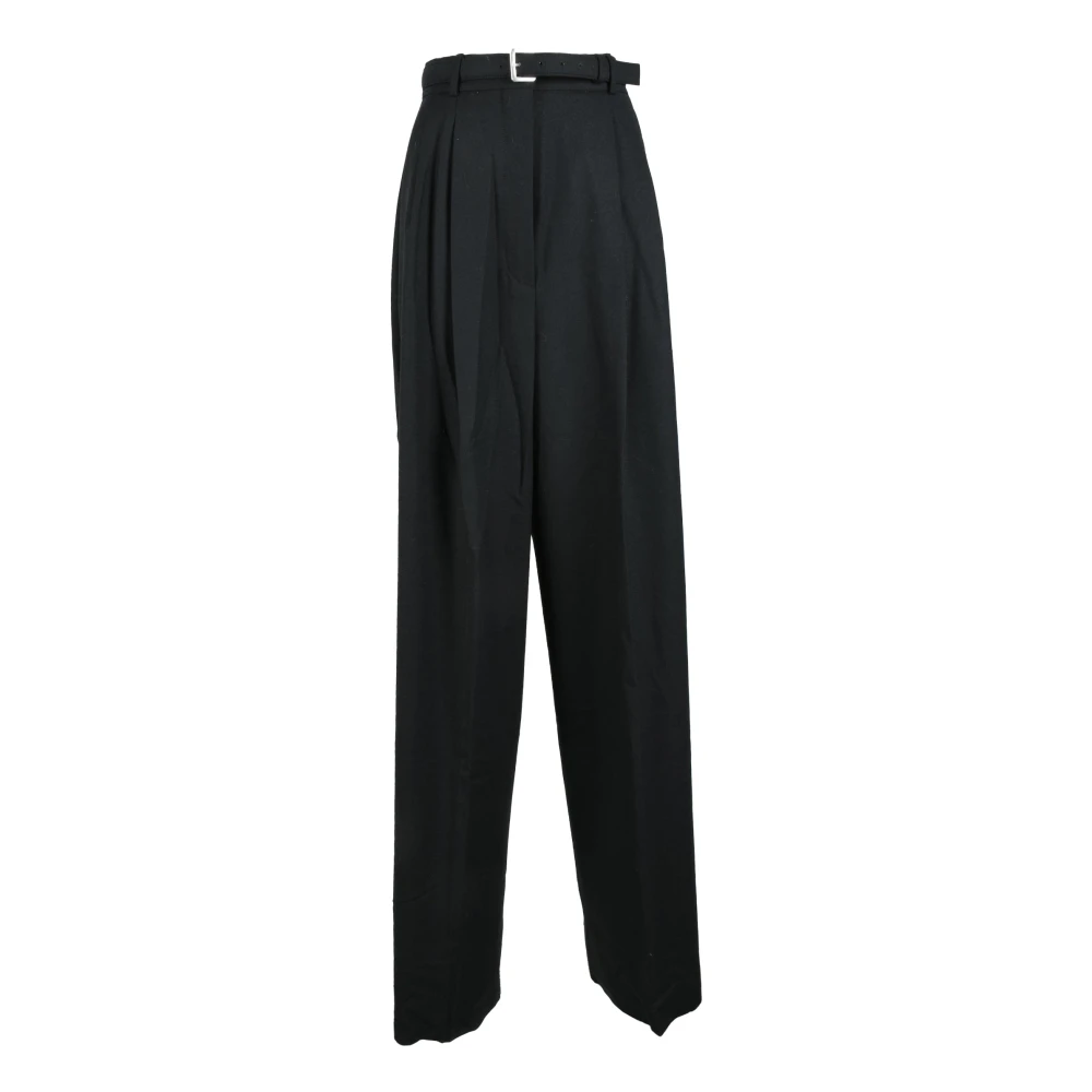 SPORTMAX Wolmix Stretchbroek Black Dames