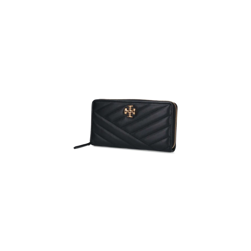 TORY BURCH Zwarte Continentale Portemonnees Black Dames