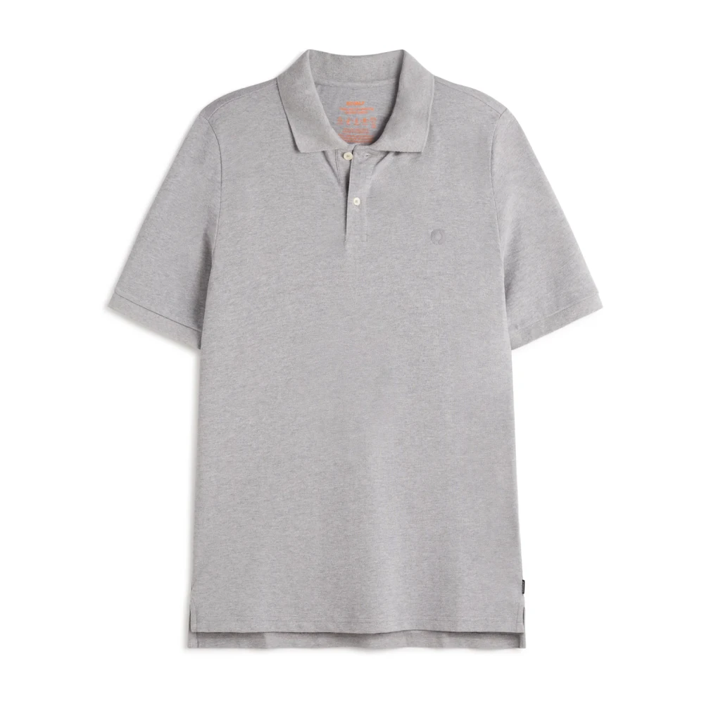 Ecoalf Polo Shirts Gray Heren
