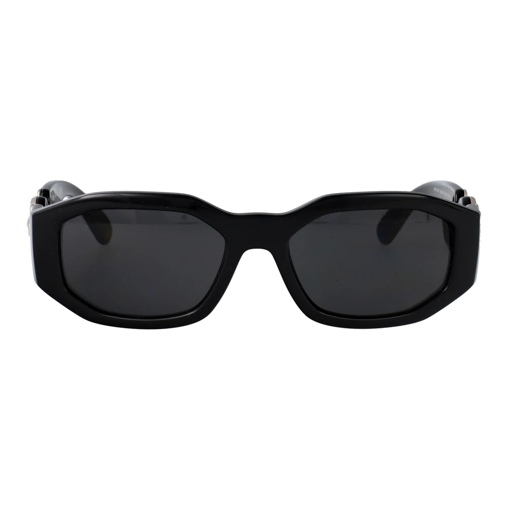 Versace Men's Black Stylish Sunglasses With Model 0Ve4361 - Sunglasses - 53 Mm - Accessories