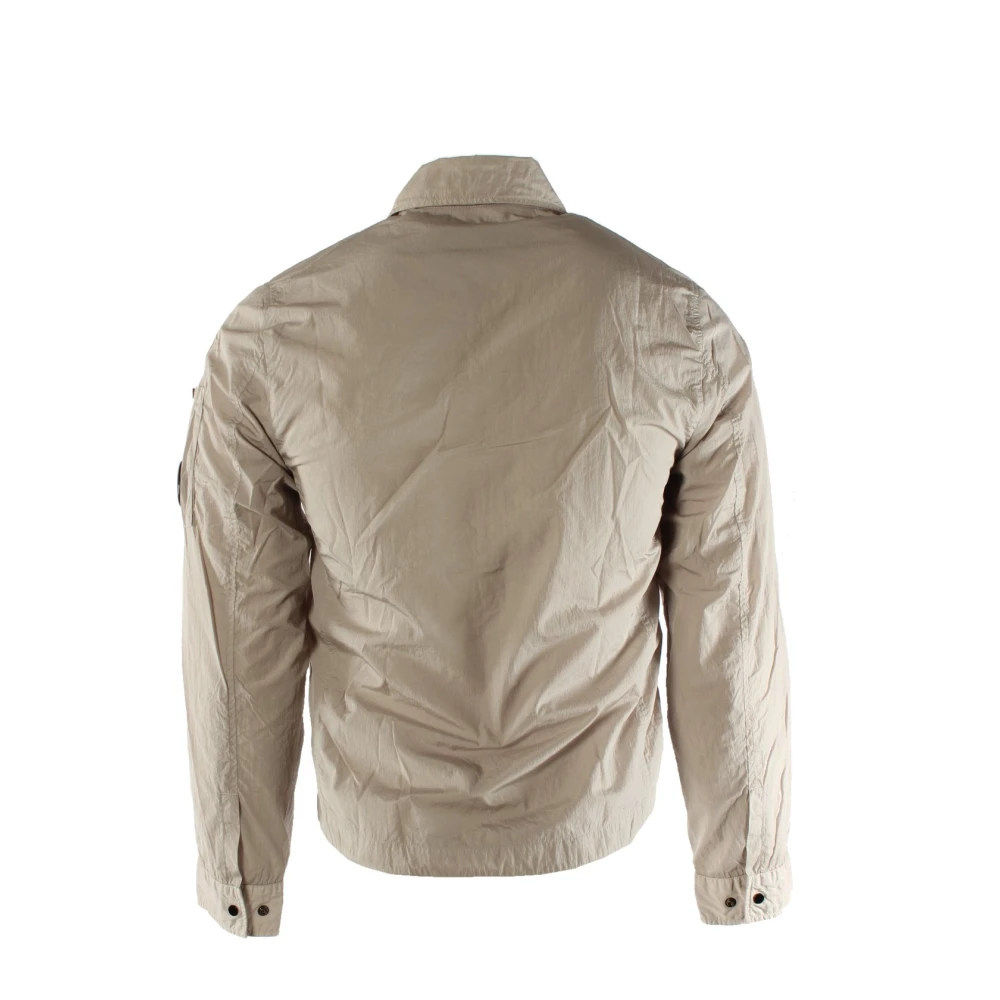 C.P. Company Beige Overshirt Chrome-r Stijl Beige Heren