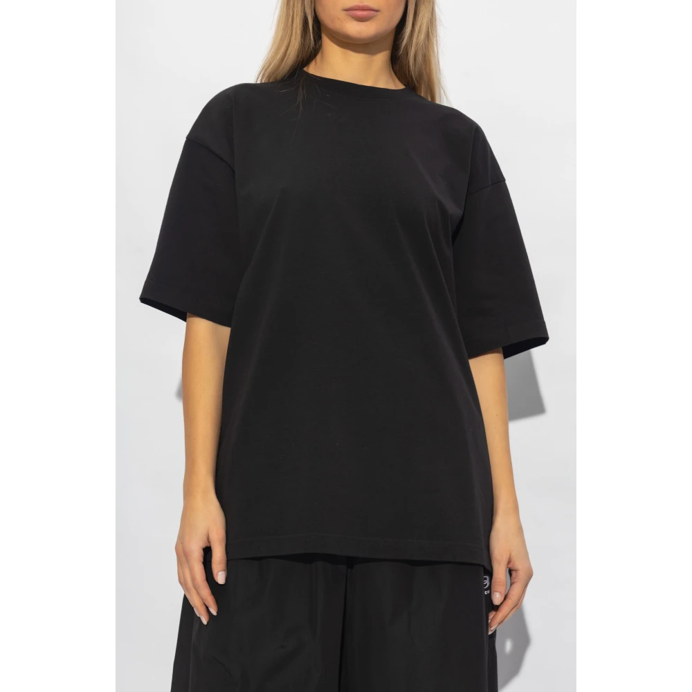 Balenciaga Oversized T-shirt Black Dames