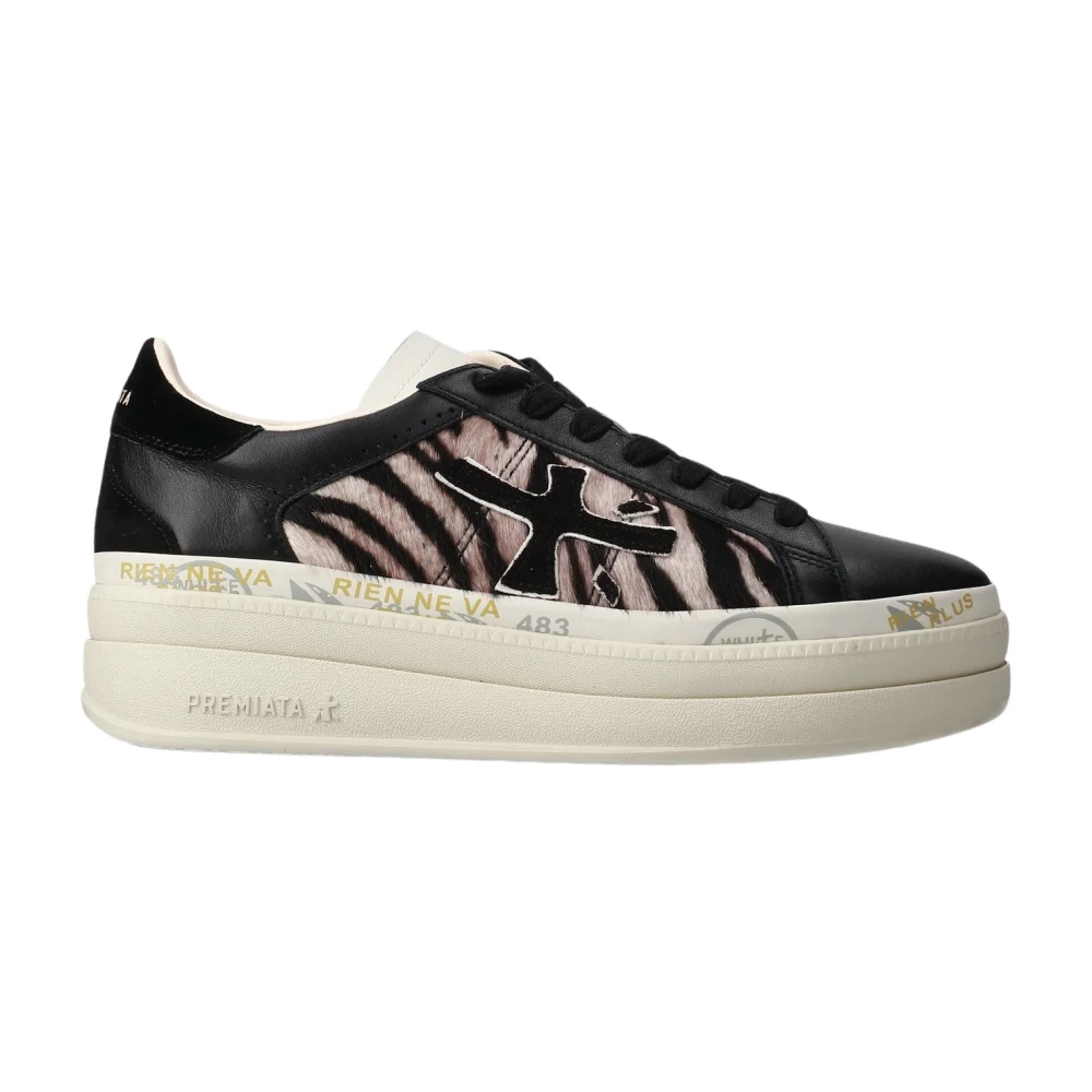 Premiata Claudia Sneakers Dames Schoenen Zwart