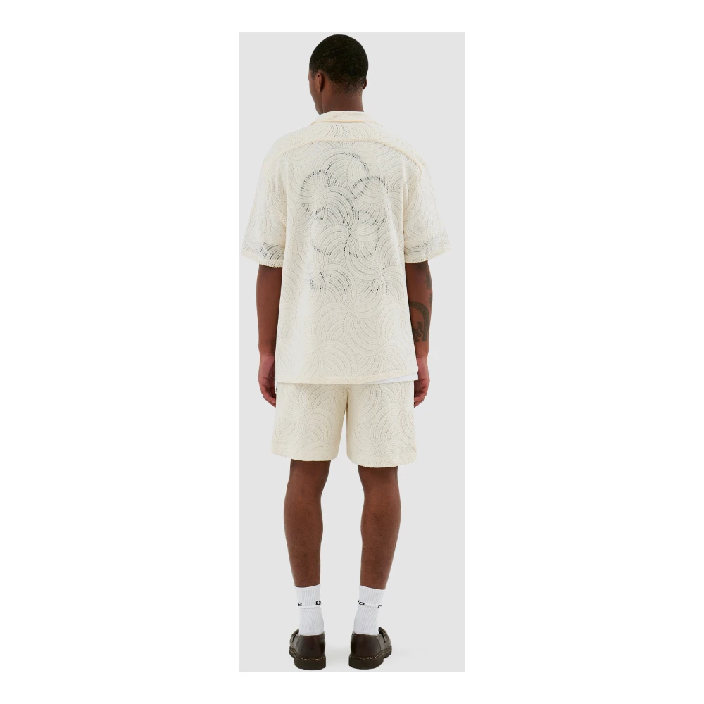 Arte Antwerp Stan Croche Casual Shorts Beige Heren