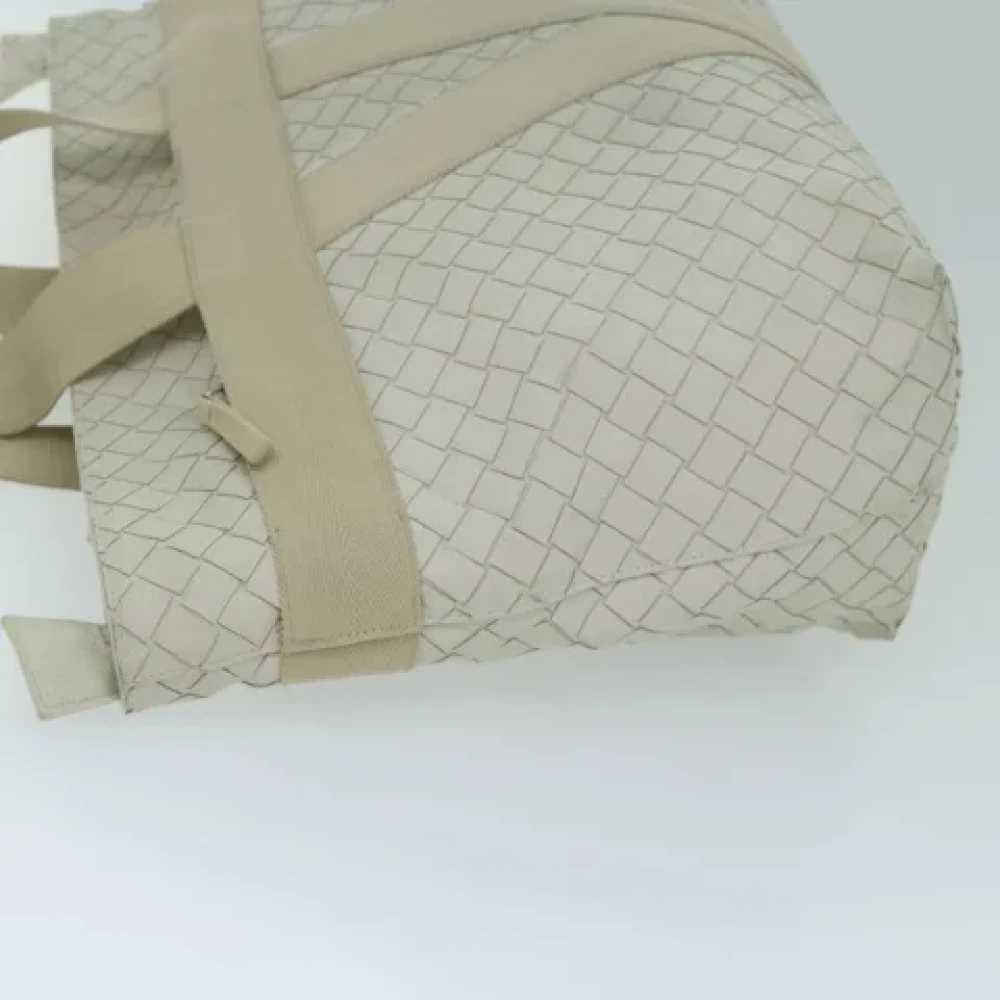 Bottega Veneta Vintage Pre-owned Leather handbags White Dames