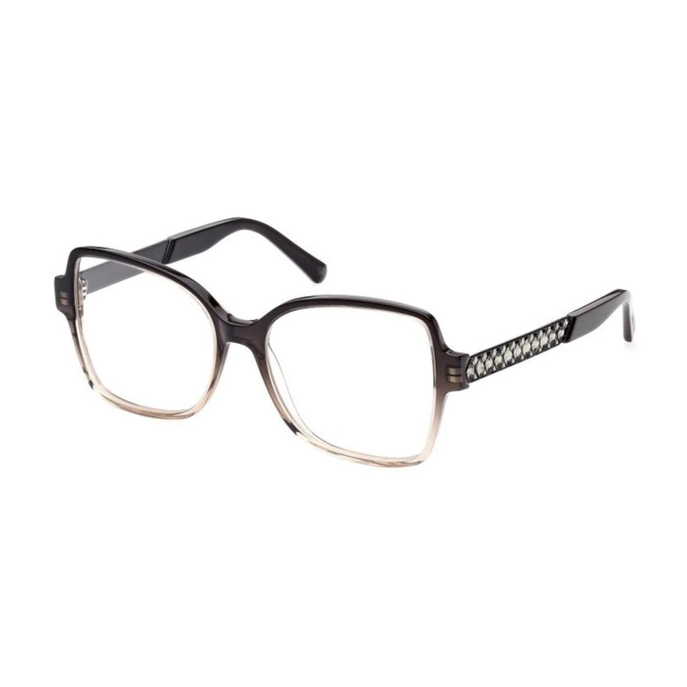 Swarovski Zwarte plastic monturen voor vrouwen Black Dames