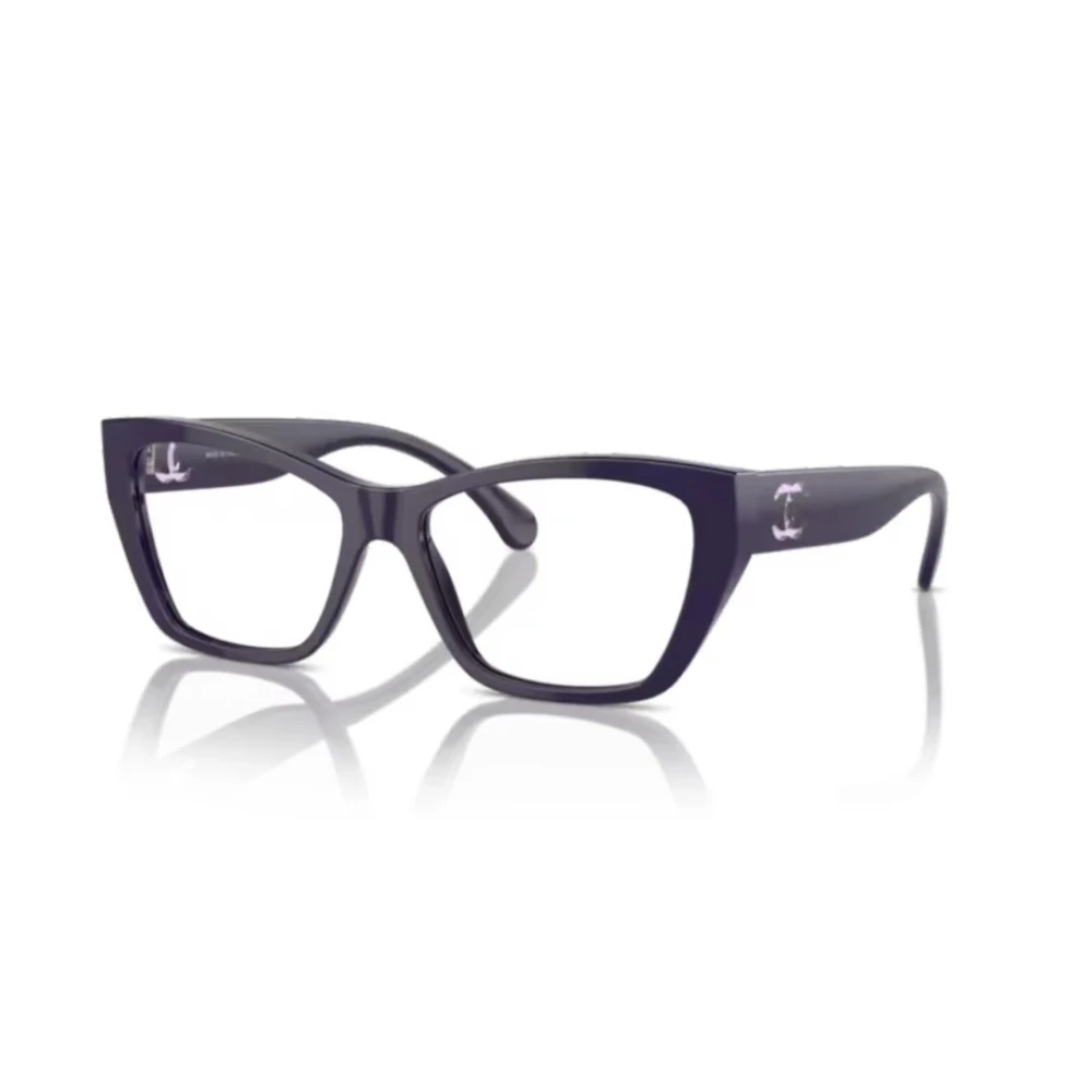 Chanel Stijlvolle Zwarte Handtas Purple Unisex