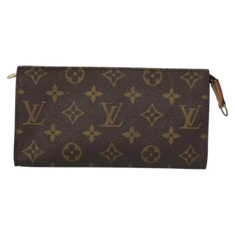 Louis Vuitton Vintage Pre-owned Canvas pouches Brown Dames