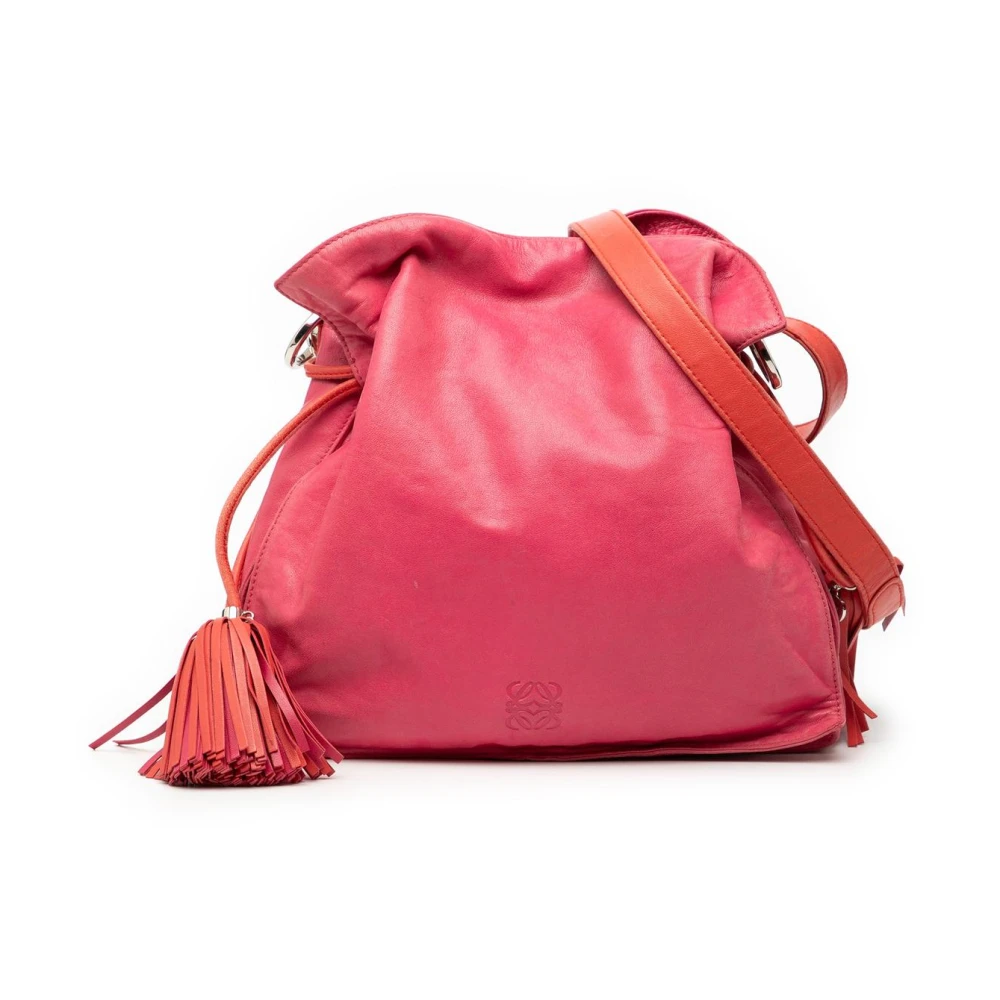 Loewe Pre-Owned Women's Pink Vintage Bucket Bags, One Size, Pre-Owned Leather Shoulder Bag