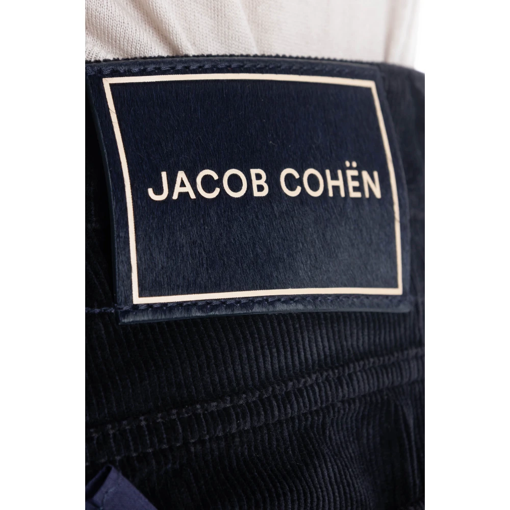 Jacob Cohën Luxe 5-pocket fluwelen jeans Blue Heren
