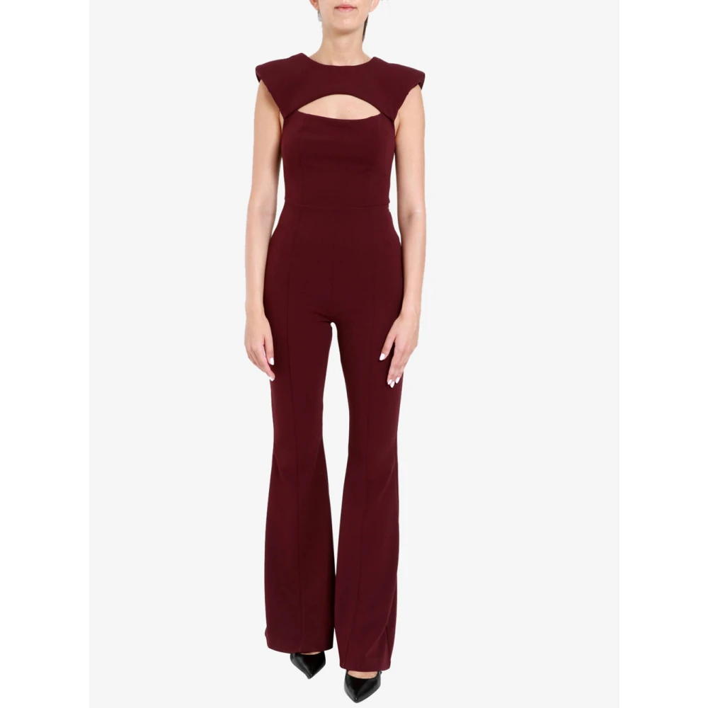 Aniye By Rood en Zwart Jumpsuit Ivy Stijl Brown Dames