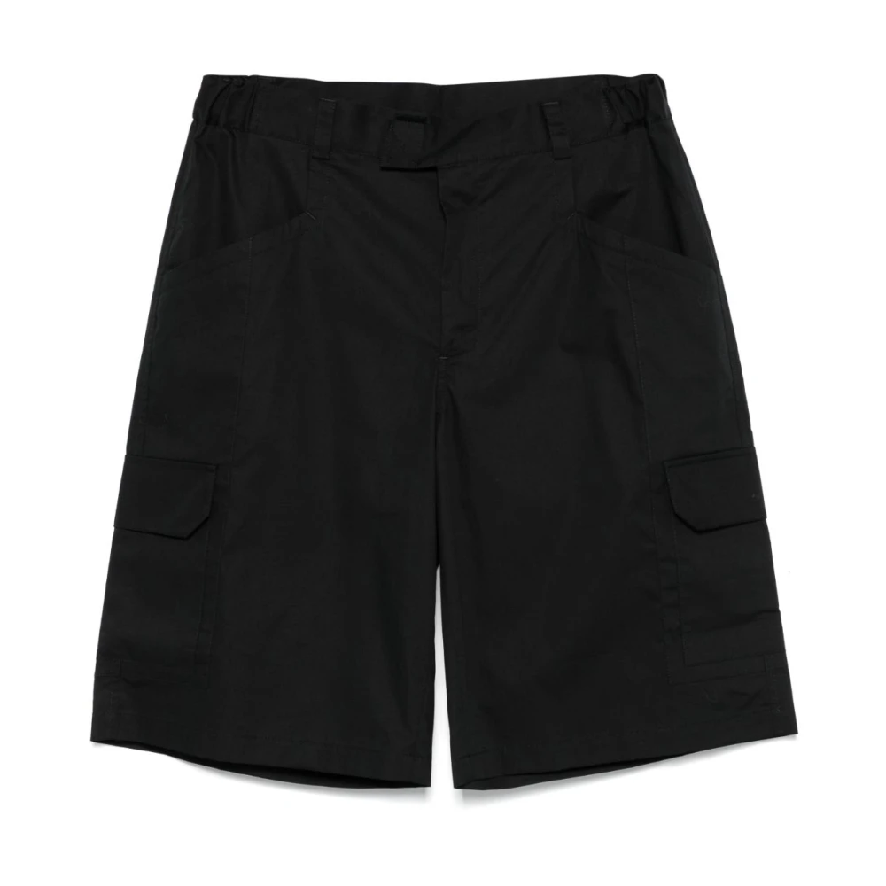 Gr10k Black Shorts With Pockets - Male - Casual Shorts - Black - L - Shorts