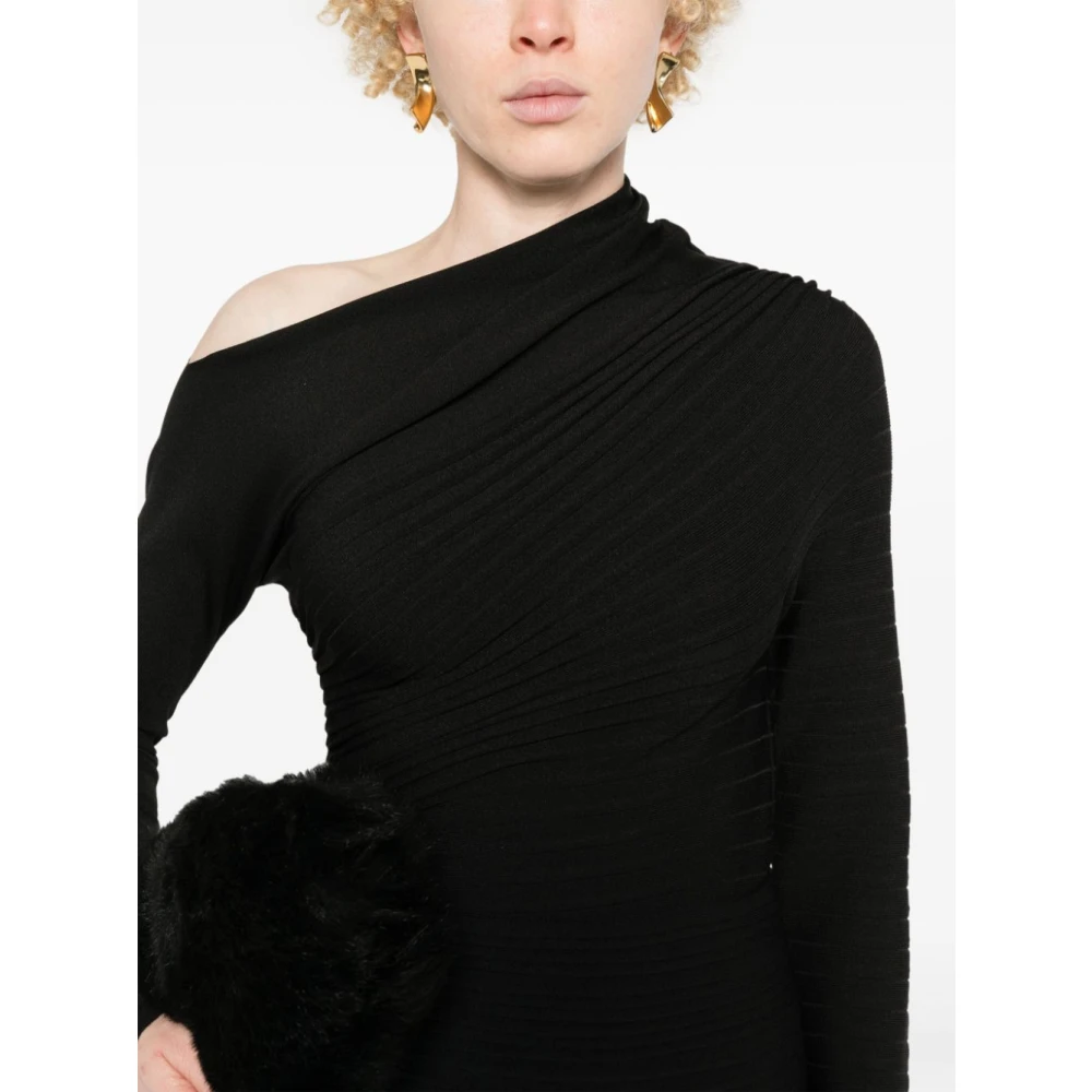 Philosophy di Lorenzo Serafini Zwarte Top Maglia Black Dames