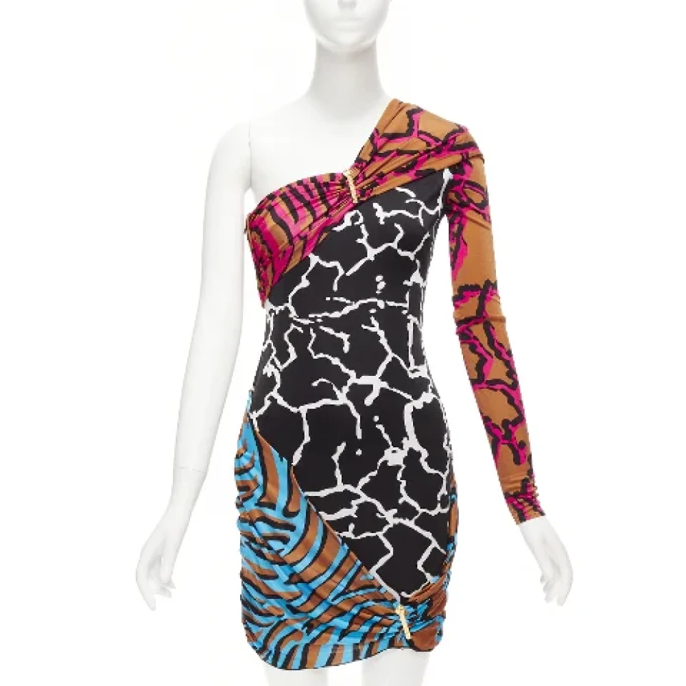 Versace Pre-owned Fabric dresses Multicolor Dames