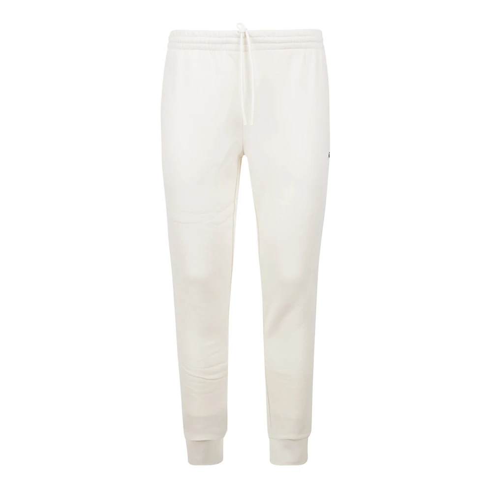 Lacoste Witte Sweatpants White Heren