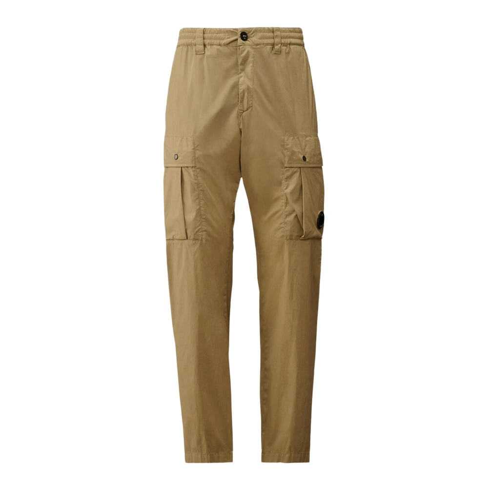 C.p. Company Men's Gray Cargo Trousers - Slim-Fit Trousers - S - Trousers