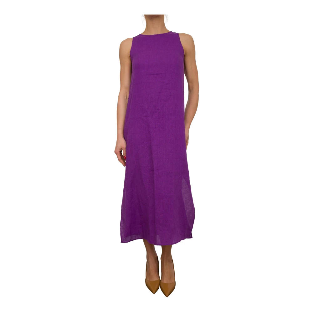 Marella Midi Dresses Purple Dames