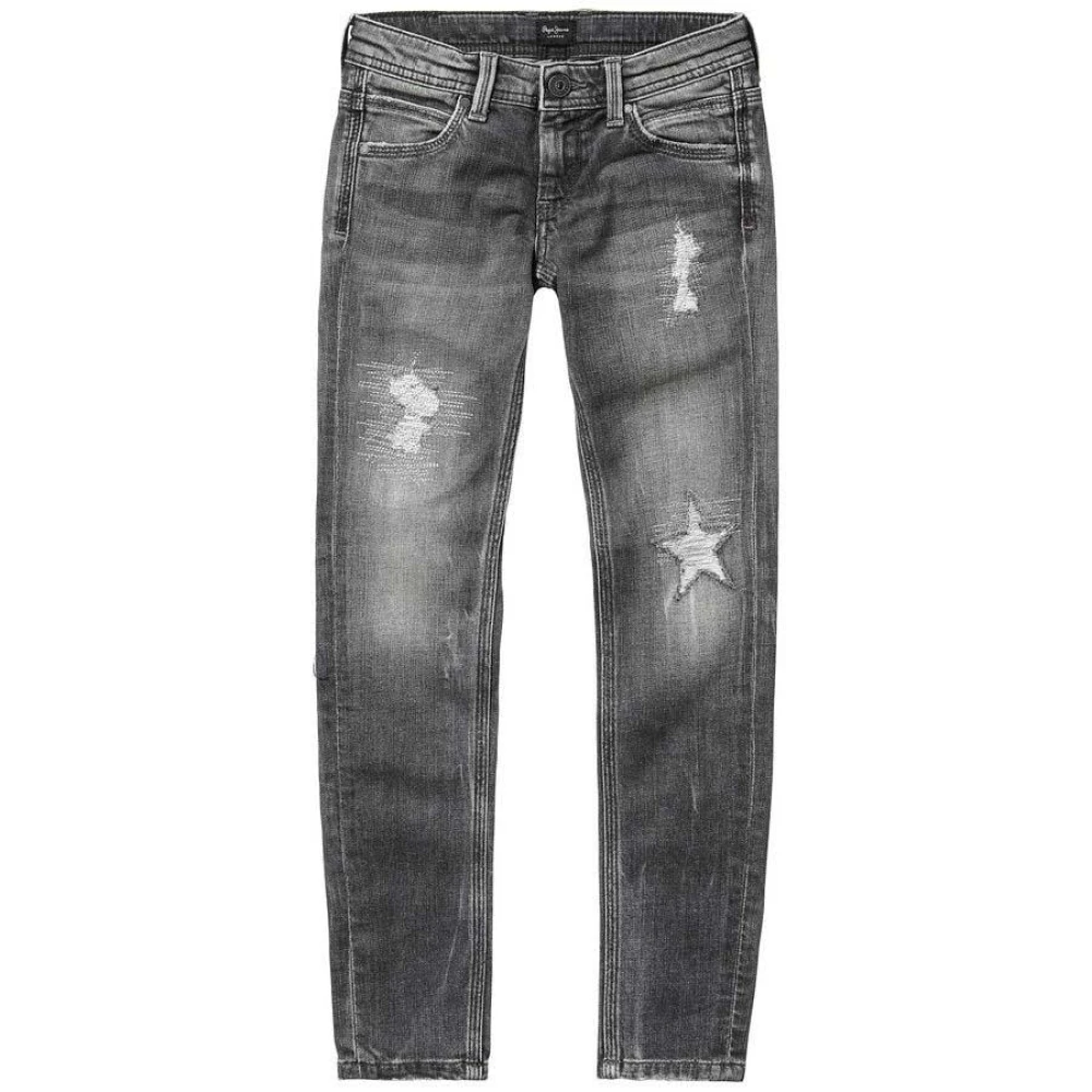 Pepe Jeans Ariella Cowboy Byxor Gray, Flicka