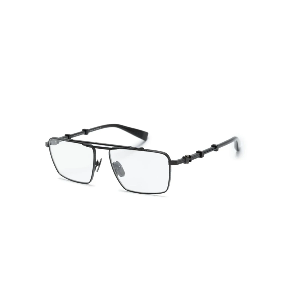 Balmain Unisex Black Optical Frame- Versatile And Stylish - Glasses - 56 Mm - Accessories
