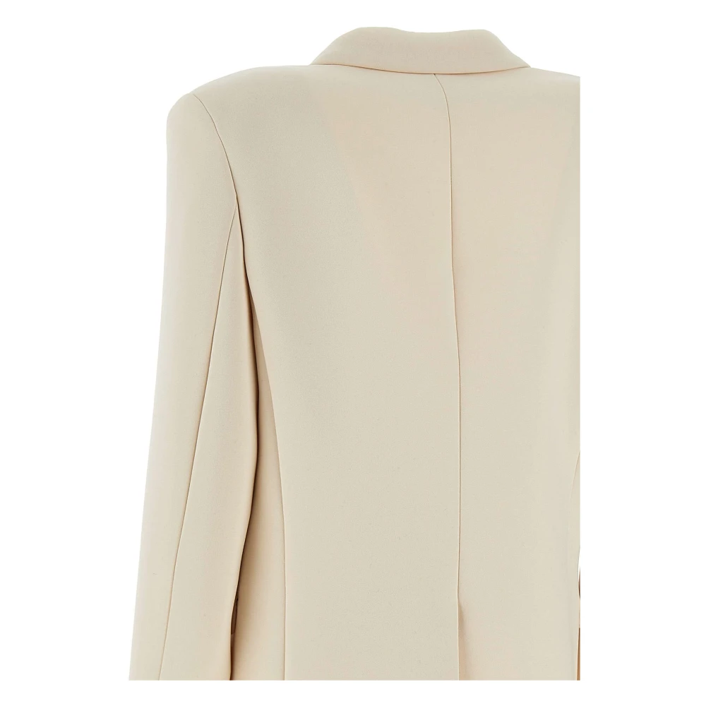 IRO Witte Crepe Blazer met Knoopsluiting White Dames