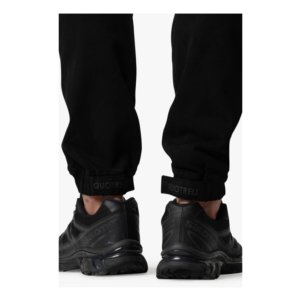 Quotrell Cargo Broek in Zwart Black Heren