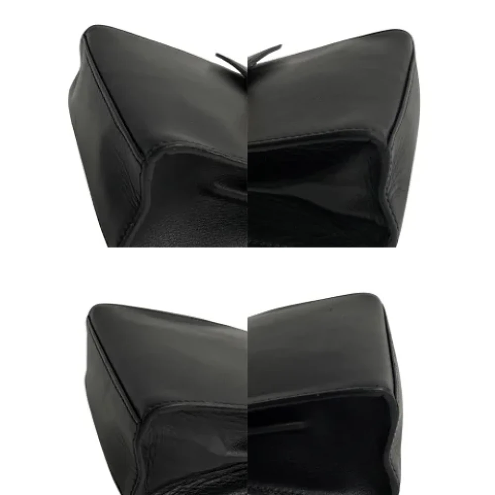Celine Vintage Pre-owned Leather celine-bags Black Dames