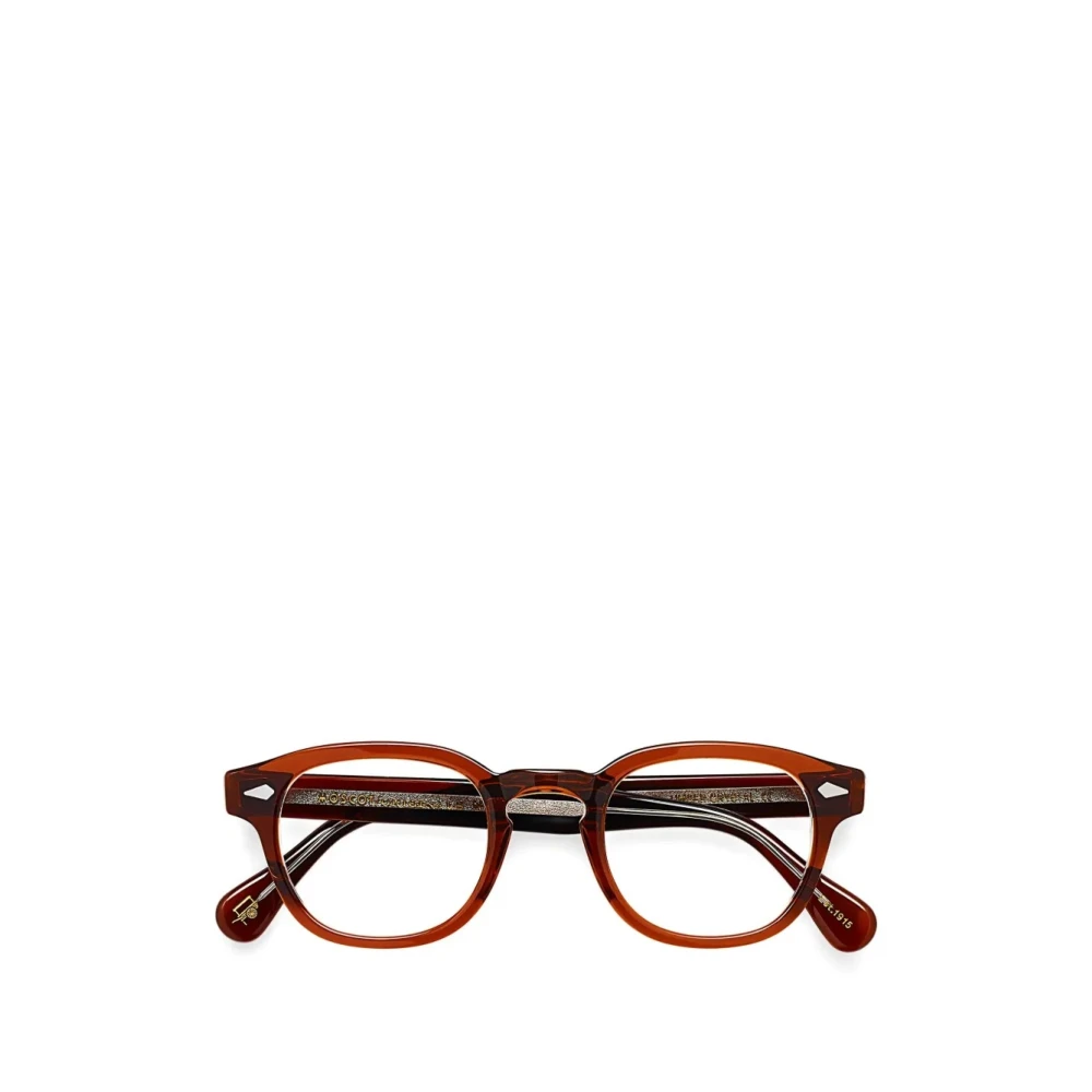 Moscot Unisex Red Glasses, 49 Mm, Lemtosh Optical Frame