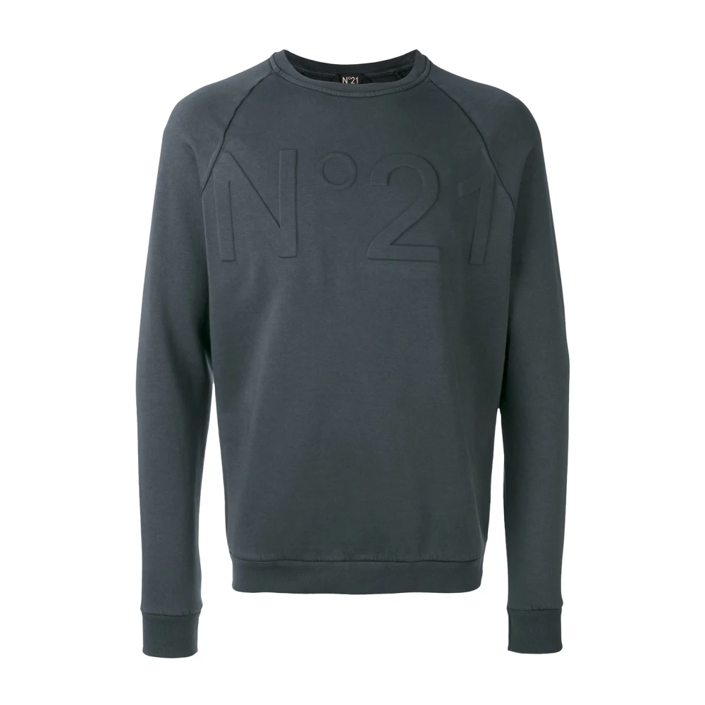 N21 Blauwe Sweater Blue Heren