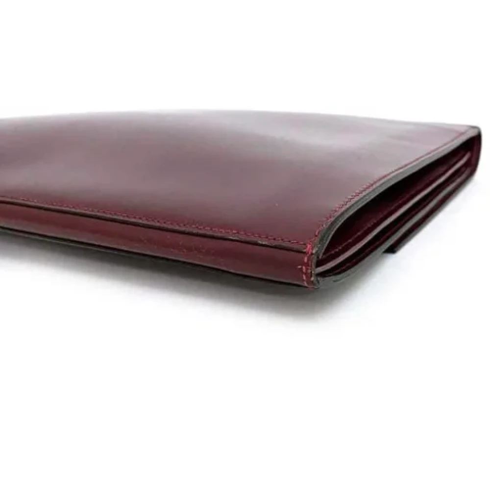 Hermès Vintage Pre-owned Fabric clutches Brown Dames