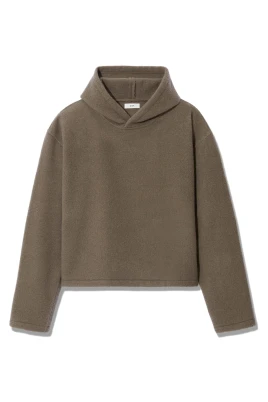 Fleece Hoodie Crop