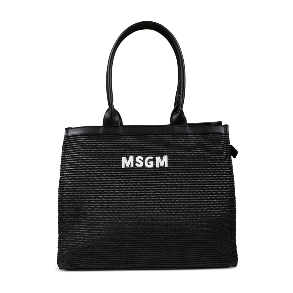 Msgm - Bags > Handbags - Black - Msgm - Modalova