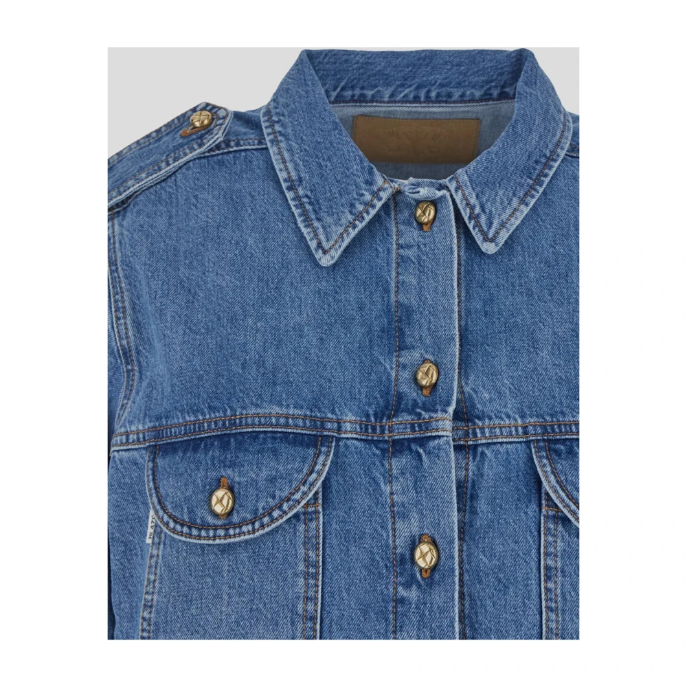 Blazé Milano Denim Jackets Blue Dames