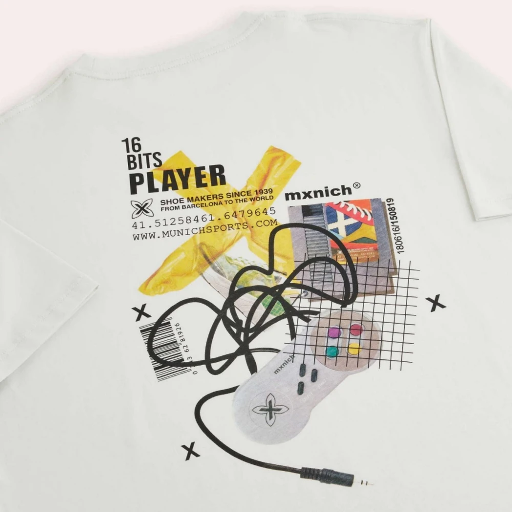Munich Gamer Oversize T-Shirt White Dames