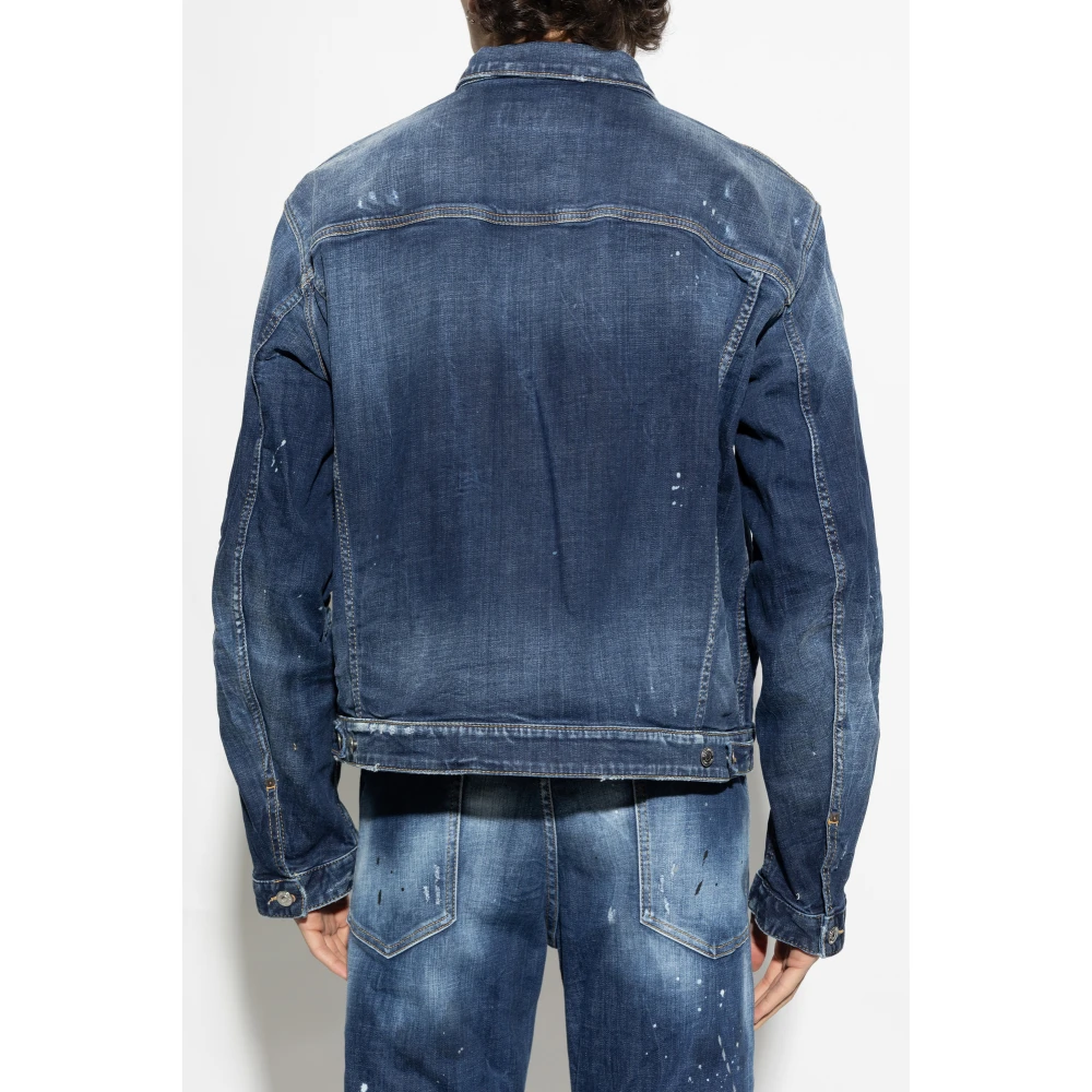 Dsquared2 Denim jas Blue Heren